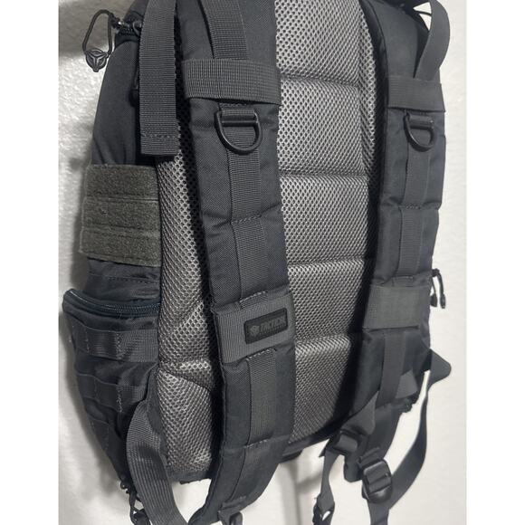 Tactical Performance Black Large Backpack Bag Heavy Duty Range Gear - Picture 6 of 8